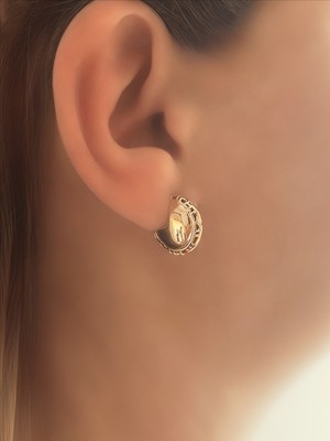 QA Quella Accessories Xuping Bombe Vintage Soft Rose Gold Küpe
