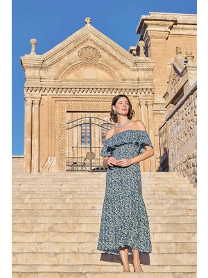 Hayat Store Arias Closet Çiçek Desenli Elbise