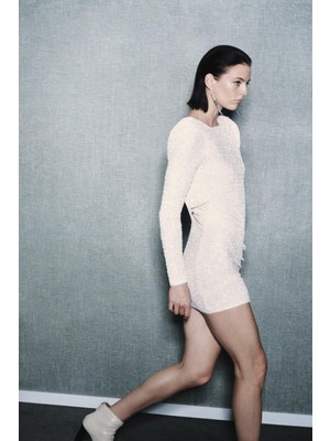 Allbucks Zara, Kısa Payetli Elbise Zw Collectıon ABZRA3869