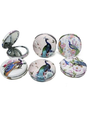 Hsc Bilişim Cep Aynası Yuvarlak Tombul Peacock