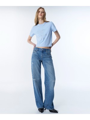Twist Kadın Jean Pantolon TS1260018037 Indigo