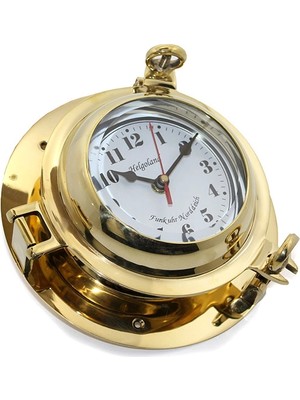 Hayat Store Lumbuz Tasarımlı Pirinç Saat 3950