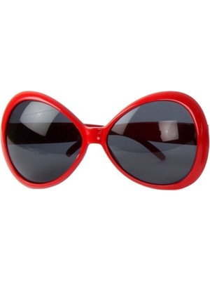 Emh Store 70 Li Yıllar Kırmızı Renk Nostalji Yeşilçam Parti Gözlüğü 15X7 cm