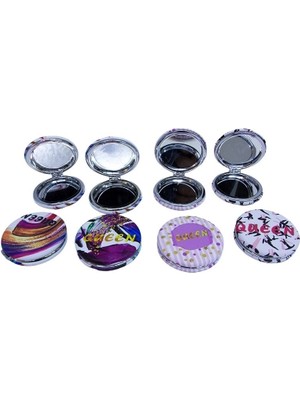 Hsc Bilişim Cep Aynası Yuvarlak Tombul Queen