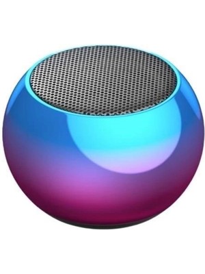 Hayat Store Portatif Taşınabilir Bass Ses Topu Bombası Mini Kablosuz Wireless Bluetooth Hoparlör Speaker ( Lisinya )
