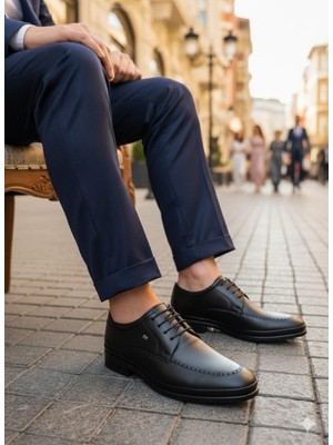 Mehmet Mete 42107-7 Dimport Comfort Hafif Esnek Yumuşak Hakiki Deri Erkek Ayakkabı