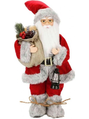 isiltikidsmoda Gri Kürklü Dekoratif Biblo 41 cm