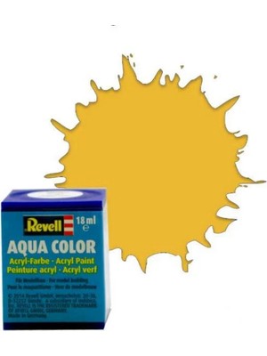 isiltikidsmoda Aqua Color Sandy Yellow - Mat Boya- 18 ml