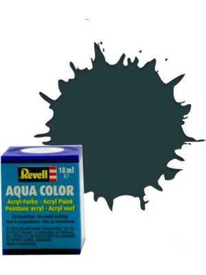isiltikidsmoda Aqua Color Dark Green - Mat Boya - 18 ml