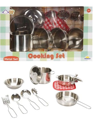 isiltikidsmoda Rst-Lch-Yiyecekler Metal Pişirme Seti-Sun