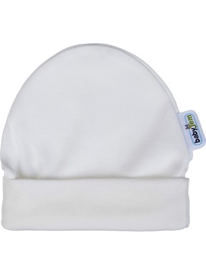 isiltikidsmoda Yenidoğan Bebe Şapka 397 Beyaz