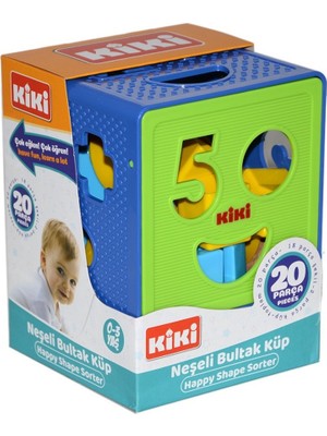 isiltikidsmoda AE-1210 Kiki, 20 Parça Neşeli Bultak Küp / 0-3 Yaş