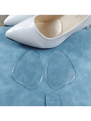 Greathings Kaydırmaz Topuklu Ayakkabı Tabanlığı Şeffaf 17GR