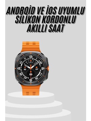 Aesco Yeni Nesil Çağrı Cevaplayabilen 47 mm Titreşimli Çok Fonksiyonlu Akıllı Saat - Lisinya