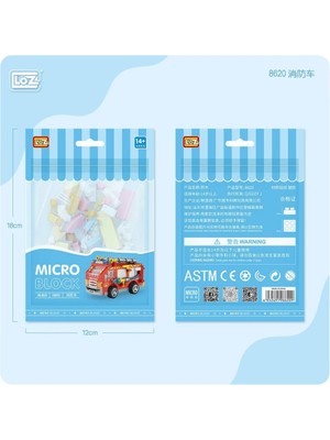 isiltikidsmoda LZ8620 Nessiworld Blok Oyuncak  Poşet -Vagonlife