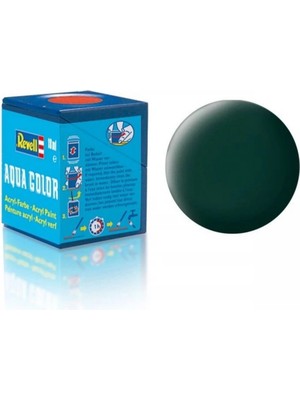 isiltikidsmoda Aqua Color Black Green - Mat Boya- 18 ml