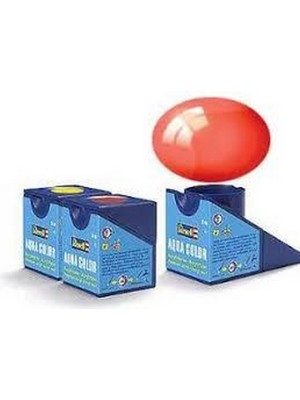 isiltikidsmoda Aqua Color Red - Clear Boya- 18 ml