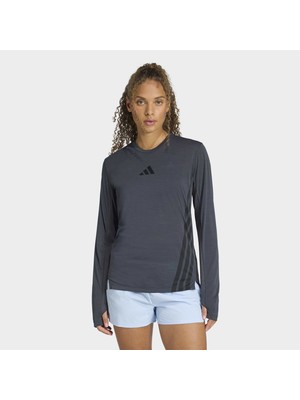 Adidas Terrex Xperior Climacool+ Kadın Gri Koşu T-Shirt.-