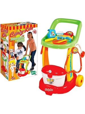 isiltikidsmoda Candy Oyuncak Doktor Servis Arabası