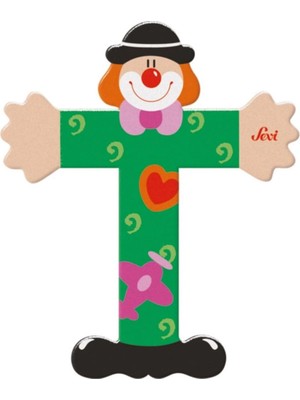 isiltikidsmoda Palyanço Ahşap Harf T