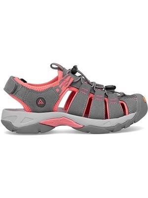 Humtto 710445B-3 Gri Kadın Sandalet