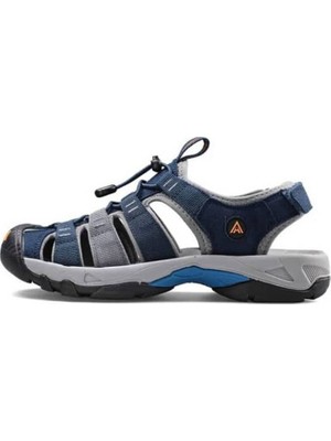 Humtto HT710445A-2 Lacivert Erkek Sandalet