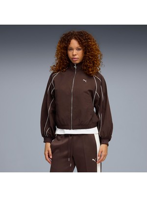 Puma T7 Balloon Sleeve Kadın Kahverengi Ceket.13