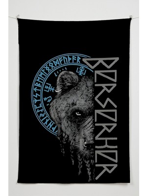 Charmbi Gamer Duvar Örtüsü -  Çok Renkli Anime Temalı Kumaş Oda Dekoru Tapestry