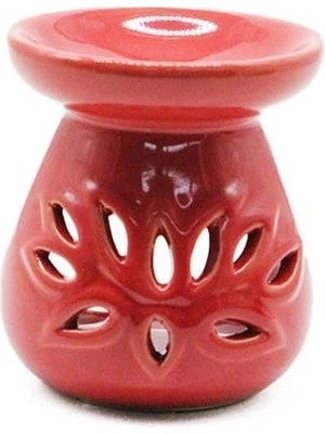 Argesco Mühendislik Buhurdanlık Seramik Modeli Delikli Çiçek Desenli