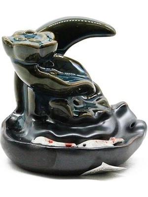 Argesco Mühendislik Seramik  Şelale Aromaterapi Geri Akışlı Tütsülük