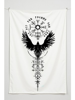 Charmbi Gamer Duvar Örtüsü -  Çok Renkli Anime Temalı Kumaş Oda Dekoru Tapestry