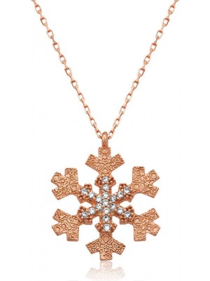 Marsilyan 925 Ayar Gümüş Kar Tanesi Kadın Gümüş Kolye PT2610887 (72)