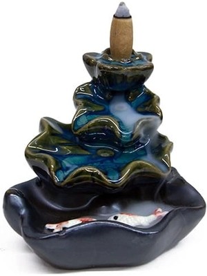 Epilons Seramik Şelale Aromaterapi Geri Akışlı Tütsülük