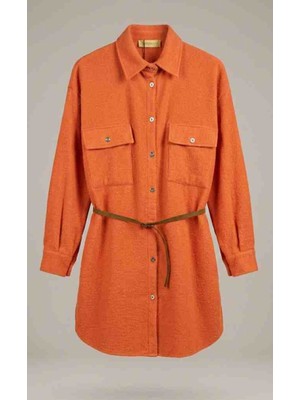 Moda Kadin Tunik Gömlek (Oduncu)