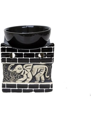 Epilons Buhurdanlık Seramik Fil Model