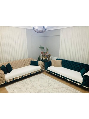 Örgü Pike Koltuk Örtüsü