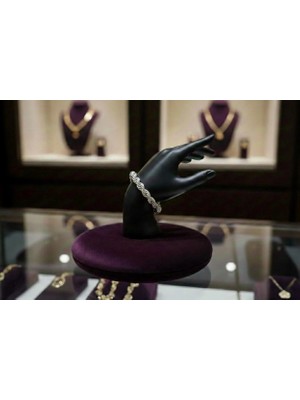 Septemmart 925 Ayar Gümüş Burgu Halat Zincir Unisex Bileklik - 22 cm 12.10 gr 8 mm