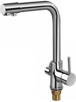 Belle Fusion Mey Ithalat® Itimat Delta 327 Çift Akışlı Eviye Bataryası Arıtma Için