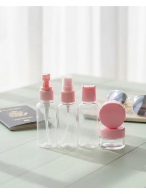 LTG Nova Mey Ithalat® Seyahat Için 5’li Kozmetik Dolum Seti 30 ml