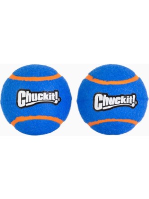 Hype Store Chuckıt! Squeaker Tenis Topu Köpek Oyuncağı, Büyük (3 Inç Çap) 2'li Paket