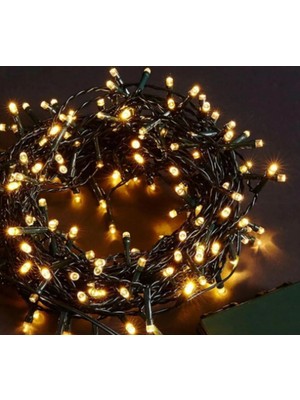 Kafkas Store I-Tdr 10M 100 LED Boncuk Lamba Gün Işığı Siyah Kablo Mz-18-4