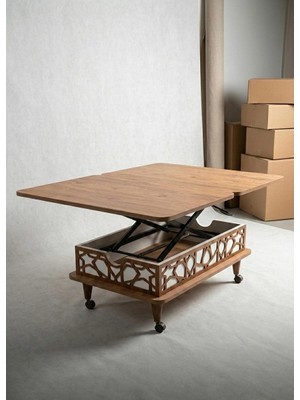 Alıcıoglu Mobilya Akıllı Sehpa Tekerlekli