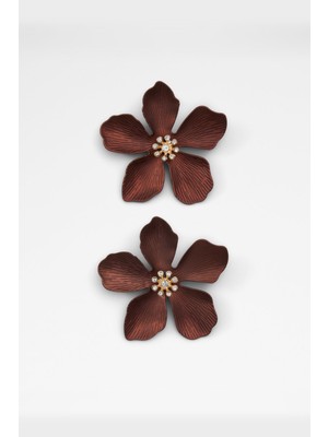 Aldo Maflorra Kadın Küpe - Kahverengi