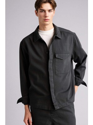 DeFacto %100 Pamuk Boxy Fit GÖMLEK F7124AX26SP