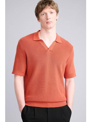 DeFacto %100 Pamuk Standard Fit Triko Polo Tişört G3243AX26SP