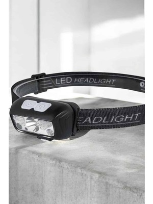 Kafa Lambası Kamp Lambası Sensörlü Şarjlı Ayarlanabilir - Lisinya