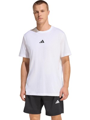 AKB9403 Adidas M Tr Id G T Erkek T-Shirt Beyaz
