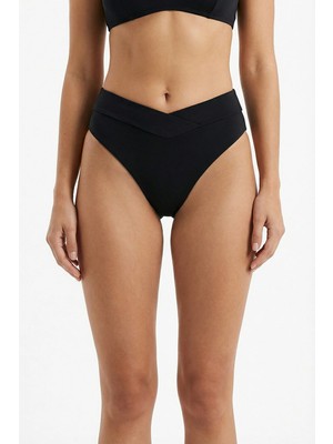 Penti Siyah V Slip  Bikini Altı