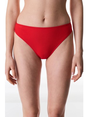 Penti Kırmızı Astrid High Leg Slip  Bikini Altı