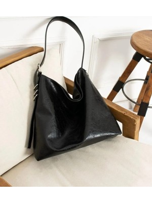  omuz kadın maksi boy bucket büyük el , suni deri ayarlanabilir kayışlı omuz çantası